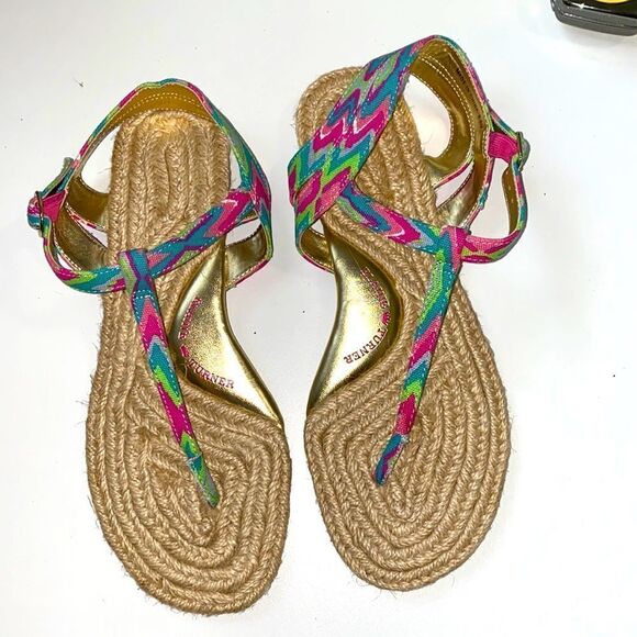 Elaine Turner women’s sandals size 8.5 NEw - Picture 1 of 10